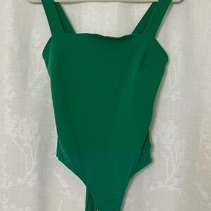 Lulu's Vibrant Green Bodysuit